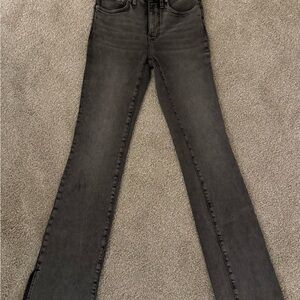 Madewell Women's Straight Leg Jeans in Charcoal
